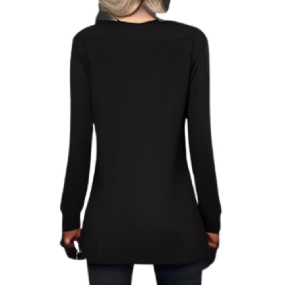Long Sleeve V-neck Tunic NWT - Picture 3 of 6